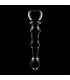 NEBULA SERIES BY IBIZA MODELO 21 DILDO CRISTAL TRANSPARENTE 205 CM O 35 CM