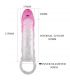 PRETTY LOVE ODES FUNDA REALaSTICA ALARGADORA DE 2 CM PARA PENE ROSA