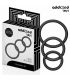 ADDICTED TOYS SET DE ANILLOS SILICONA MODELO 2