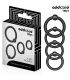 ADDICTED TOYS SET ANILLOS SILICONA DE PRESIaN