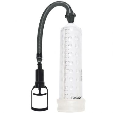 TOYJOY BOMBA DE MASAJE PODEROSA CON MANGA TRANSPARENTE