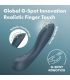 SATISFYER G SPOT WAVE 4 VIBRADOR 12 PROGRAMAS DE VIBRACIaN GRIS OSCURO