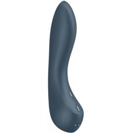 SATISFYER G SPOT WAVE 4 VIBRADOR 12 PROGRAMAS DE VIBRACIaN GRIS OSCURO