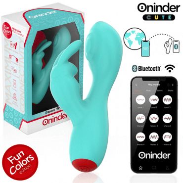 ONINDER CUTE LOVE BUNNY VIBRADOR PUNTO G Y CLaTORIS APP MUNDIAL GRATUITA