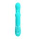 PRETTY LOVE CAMMY TRIPLE VIBRADOR RABBIT MULTIFUNCIaN 4 EN 1 AZUL