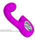 PRETTY LOVE SIBEL VIBRADOR PUNTO G ESTIMULADOR CLaTORIS 10 VIBRACIONES MORADO