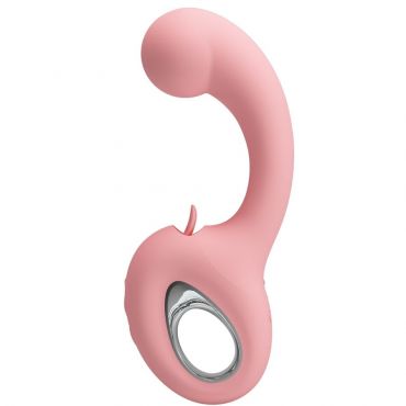 PRETTY LOVE ERYNNYES VIBRADOR PUNTO G ESTIMULADOR CLaTORIS 10 VIBRACIONES ROSA