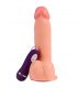 SHEQU ADAM DILDO VIBRADOR CON CONTROL REMOTO 21 CM