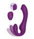 XOCOON STRAPLESS STRAP ON VIBRADOR 2 EN 1 CON CONTROL REMOTO MORADO