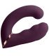 ROCKS OFF GEMINI VIBRADOR DUAL PUNTO G Y ESTIMULADOR CLaTORIS MORADO