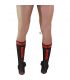 MACHO CALCETINES FINOS NEGRO ROJO TALLA aNICA