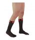 MACHO CALCETINES FINOS NEGRO ROJO TALLA aNICA