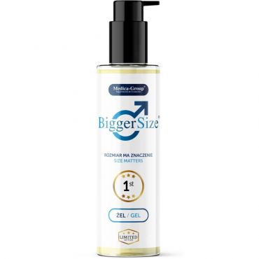 MEDICA GROUP BIGGER SIZE GEL aNTIMO PARA HOMBRE 150 ML