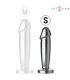 INTENSE PLUG ANAL 10 VIBRACIONES METAL EN FORMA DE DILDO CON CONTROL REMOTO S