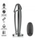 INTENSE PLUG ANAL 10 VIBRACIONES METAL EN FORMA DE DILDO CON CONTROL REMOTO M