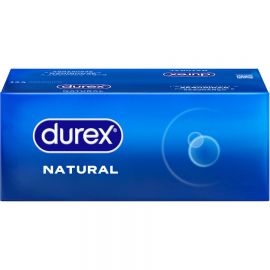 DUREX PRESERVATIVOS NATURAL 144 UNIDADES