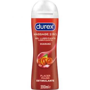 DUREX GEL LUBRICANTE DE MASAJE ESTIMULANTE GUARANa 200 ML