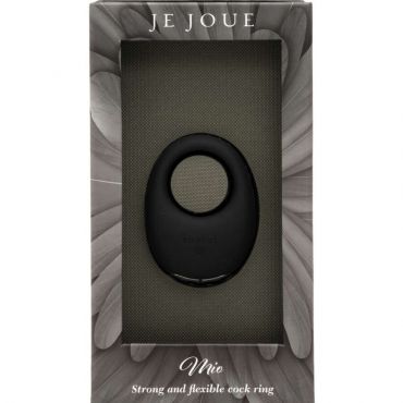 JE JOUE MIO ANILLO PARA EL PENE VIBRADOR FUERTE Y FLEXIBLE NEGRO