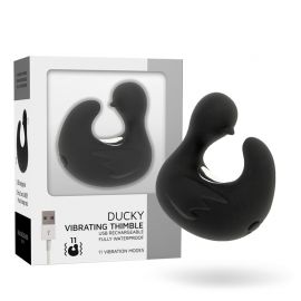 BLACKSILVER DEDAL PATO ESTIMULADOR DE SILICONA RECARGABLE DUCKYMANIA