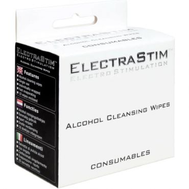 ELECTRASTIM TOALLITAS HIGIaNICAS CON ALCOHOL 10 UNIDADES