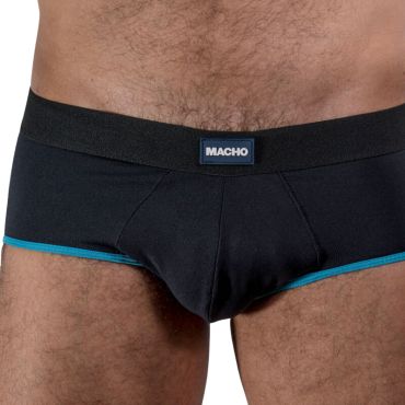 MACHO MS24B CALZONCILLO BRIEF DARK AZUL S