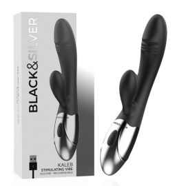 BLACKSILVER KALEB VIBRADOR RABBIT SILICON MILTI FUNCION