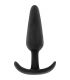 BLACKSILVER HANSEL PLUG ANAL SILICONA CON ASA PEQUEaO