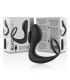 BLACKSILVER MASAJEADOR ANAL CONTROL REMOTO SILICONA RECARGABLE NEGRO