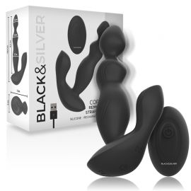BLACKSILVER CORA PLUG PROSTaTICO SILICONA CONTROL REMOTO
