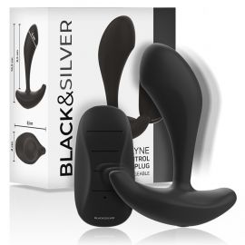 BLACKSILVER DWAYNE PLUG ANAL SILICONA CONTROL REMOTO
