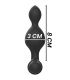 BLACKSILVER TUCKER PEQUEaO PLUG ANAL SILICONA CONTROL REMOTO