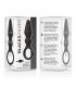 BLACKSILVER OZZY POTENTE VIBRADOR PLUG ANAL SILICONA