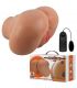 CRAZY BULL LUNA TRASERO VIBRADOR CON VAGINA Y ANO REALaSTICO CONTROL REMOTO