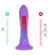 SILEXD DREAMY DILDO FANTASY SILICONA LIQUIDA TERMOREACTIVO VIOLETA 185 CM