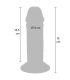 GET REAL DILDO DELUXE DONG GRUESO DE DOBLE DENSIDAD TPE 15 CM
