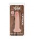 GET REAL DILDO DELUXE DONG GRUESO DE DOBLE DENSIDAD TPE 20 CM