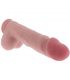 GET REAL PENE REALaSTICO DELUXE CON TESTaCULOS EXTRA GRUESO 345 CM