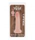 GET REAL DILDO DELUXE DONG GRUESO DE DOBLE DENSIDAD TPE 32 CM