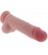 GET REAL PENE REALaSTICO DELUXE CON TESTaCULOS EXTRA GRUESO 25 CM