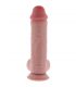 GET REAL PENE REALaSTICO DELUXE CON TESTaCULOS EXTRA GRUESO 28 CM