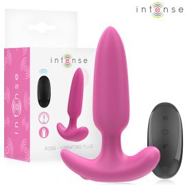 INTENSE ROSS PLUG ANAL 10 VIBRACIONES ROSA CONTROL REMOTO