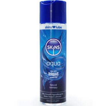 SKINS AQUA LUBRICANTE BASE DE AGUA 130 ML
