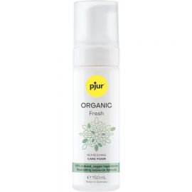 PJUR ORGANIC FRESH ESPUMA REFRESCANTE VEGANA SIN ENJUAGUE 150 ML