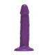 GET REAL DILDO REALISTA VIBRADOR DE SILICONA MORADO 195 CM