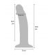 GET REAL DILDO REALISTA VIBRADOR DE SILICONA CLARO 195 CM