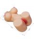 CRAZY BULL HETTY TORSO FEMENINO REALISTA VAGINA Y ANAL 19 KG