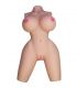 CRAZY BULL LILY TORSO FEMENINO REALISTA VAGINA Y ANAL 4 KG