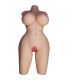 CRAZY BULL TIFFANY TORSO FEMENINO REALISTA VAGINA Y ANAL 55 KG