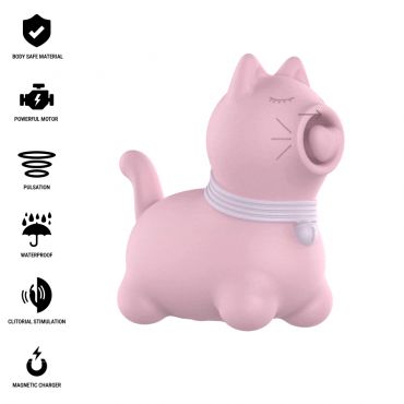 INTENSE MARIE ESTIMULADOR CON LENGUA EFECTO PULSACIaN ROSA