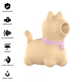 INTENSE TOULOUSE ESTIMULADOR CON LENGUA ROTATIVA 360aº AMARILLO